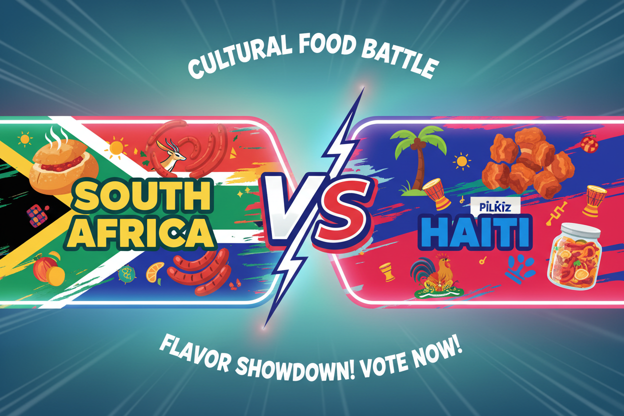 Taste the Rivalry Haiti Vs South Africa (Versus Series)